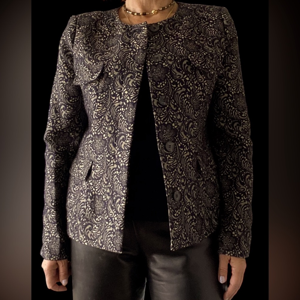 Marina Luna blazer EUC size 10 versatile timeless